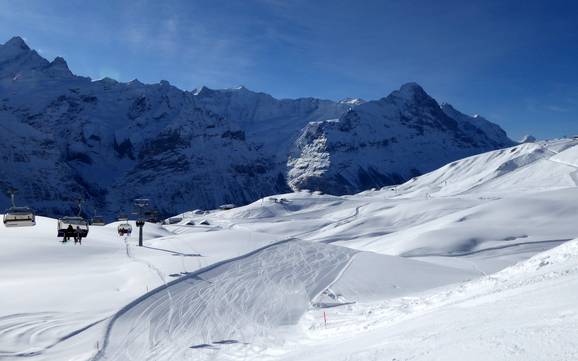 Skifahren bei Lütschental