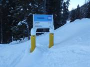 Pisteninformationen im Skigebiet