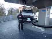 An der Talstation ist das freundliche Personal präsent