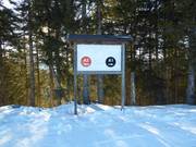 Ausschilderung am Gschlössl