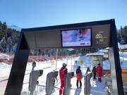 Digitale Informationen in Hochfügen