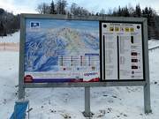 Informationstafel an der Talstation