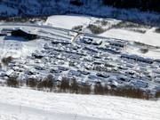 Ferienhütten und Apartments direkt am Schlepplift Landsbytrekket und dem Snowpark