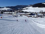 Blaue Piste am Sonnenlift