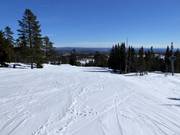 Leichte Abfahrt Ostbacken