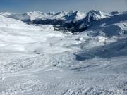 Schwere Piste in Arosa