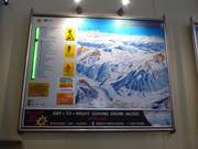 Pistenplan mit aktuellen Informationen