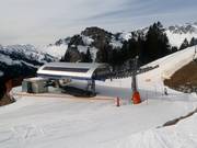 Planachaux - 6er Hochgeschwindigkeits-Sesselbahn (kuppelbar)