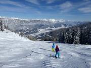 Burgstallalmabfahrt auf der Planai