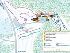 Pistenplan Reiņa trase – Kalnzaki