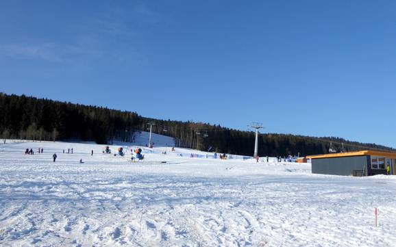 Adlergebirge (Orlické hory/Góry Orlickie): Größe der Skigebiete – Größe Ož – Orlické Záhoří