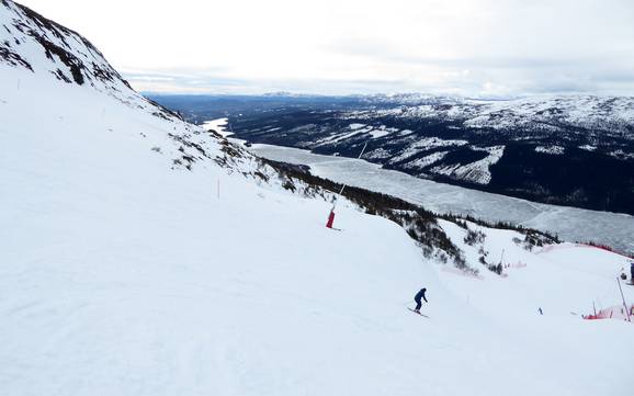 Skifahren bei Björnänge