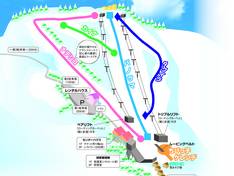 Pistenplan Ikawa Kainayama