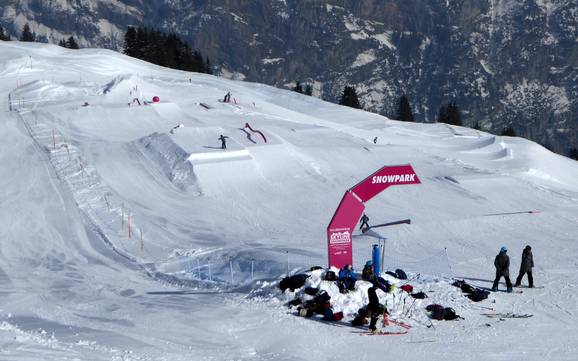 Snowparks Lauterbrunnental – Snowpark Schilthorn – Mürren/Lauterbrunnen