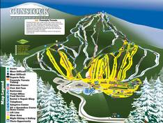 Pistenplan Gunstock