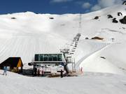 Coume Lounque - 4er Sesselbahn fix geklemmt