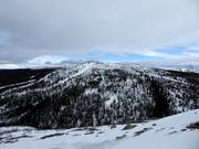 Blick vom Hovde zum Skalsfjället