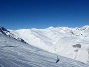 Blick vom Soum de Matte auf den Sektor Vallon du Portet