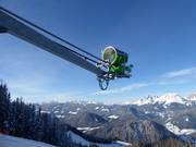 Schneekanone auf der Reiteralm