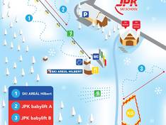 Pistenplan Hilbert (Hřebínek)