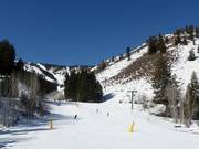 Leichte Talabfahrt River Run