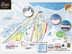 Pistenplan The Kijima Snow Park (Mt. Kosha)