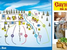 Pistenplan Inya – Nowosibirsk