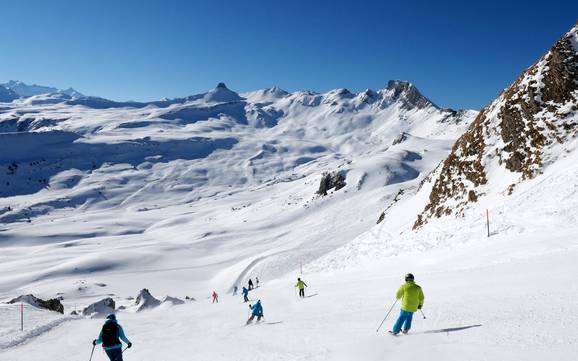 Skifahren im Heidiland