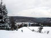 Die unpräparierte Variante links vom Lift