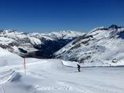 Einfahrt in die Spannagelabfahrt