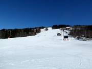Unterer Teil der Piste Hafjell
