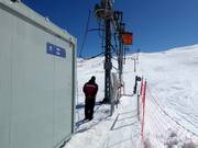 An einigen Anlagen ist das freundliche Personal präsent