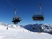 Valandrea-Vetta - 4er Hochgeschwindigkeits-Sesselbahn (kuppelbar) mit Abdeckhauben