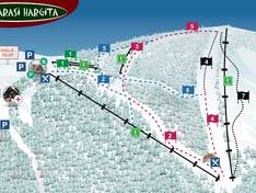 Pistenplan Madarasi Hargita