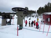 C. Ounashissi Ounasvaara - Schlepplift mit T-Bügel/Anker