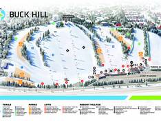 Pistenplan Buck Hill