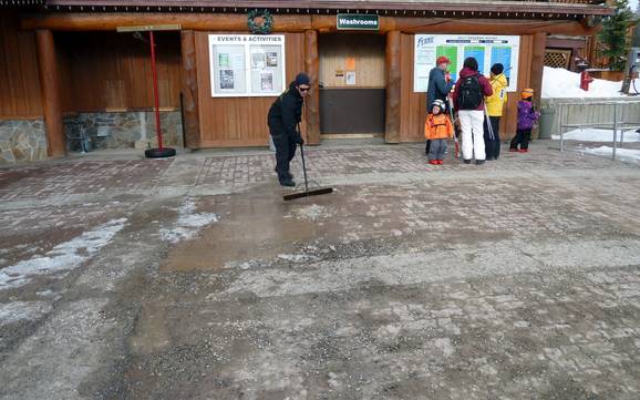 Lizard Range: Sauberkeit der Skigebiete – Sauberkeit Fernie