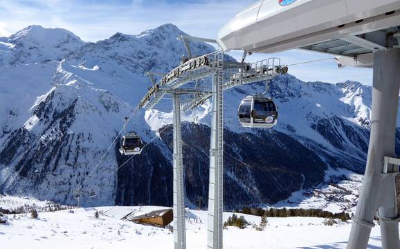 Skilifte Ortlergebiet – Lifte/Bahnen Sulden am Ortler (Solda all'Ortles)