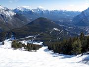 Buckelpiste am Mount Norquay
