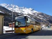 Skibus im Saastal