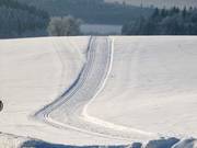 Die Loipe am Heuberg