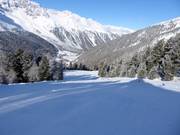 Die Abfahrt an der Kanzel