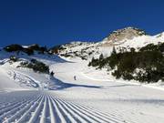 Sehr gute Pistenpräparierung