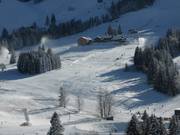 Leichte Piste Zubringer an der 8er Sesselbahn