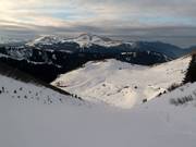 Schwere Abfahrt Les Croix in Les Gets