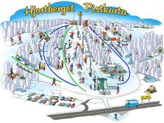 Pistenplan Hjortberget – Oskarshamn