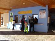 Gepflegter Kassenbereich