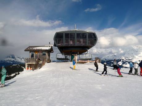 Evasion Mont-Blanc: beste Skilifte – Lifte/Seilbahnen Les Portes du Mont-Blanc – Combloux/Megève le Jaillet/La Giettaz