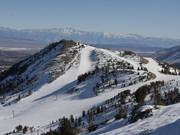 Die Pisten im oberen Bereich