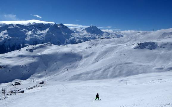 Skifahren im Oberengadin